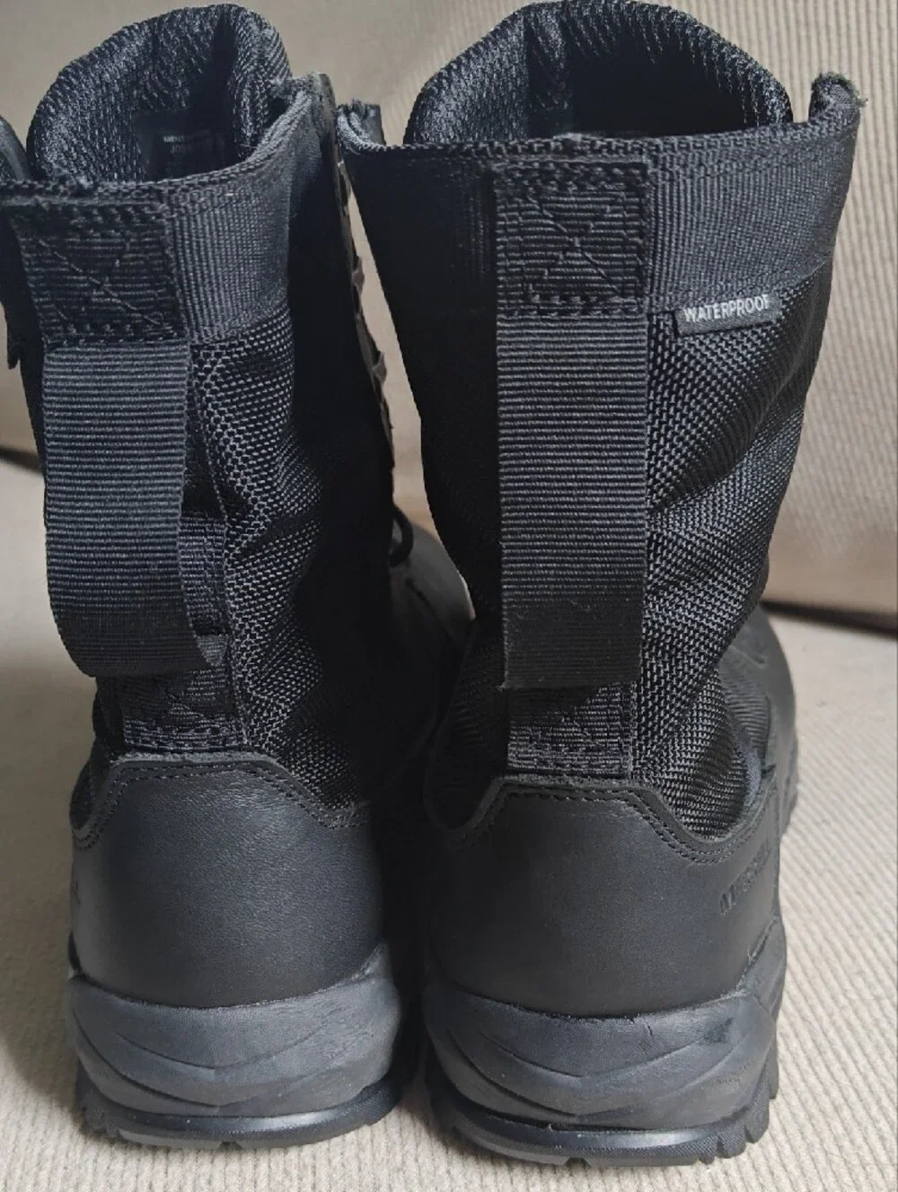 Merrell Men's Moab Black Tactical Lace-Up Boots